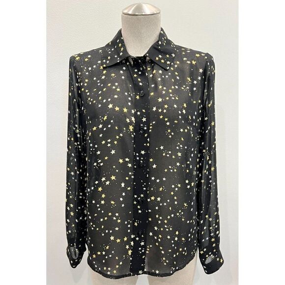 Cabi Galaxy Blouse in Black Size XS - Picture 1 of 3